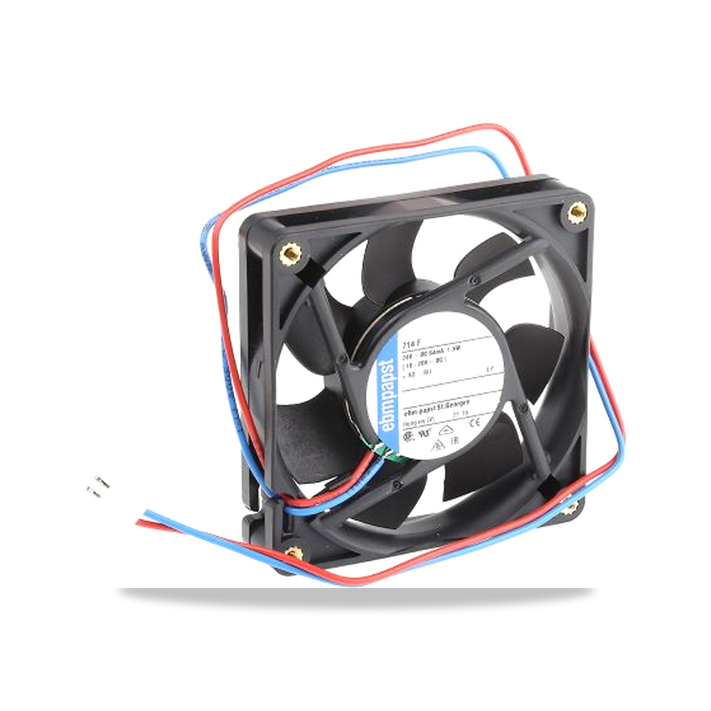 صورة منتج مروحة شفط وتبريد محورية (Axial Fan) مروحة تهوية وتبريد 24 فولت 1.5 واط 70 مم 15 مم IP20 ebm-papst موديل 714F-RS0 - كود الصنف reemco-2027-0925594 - ماركة يباع من خلال reemco - توريد وتصوير حصري لشركة ريمكو القابضة السعودية