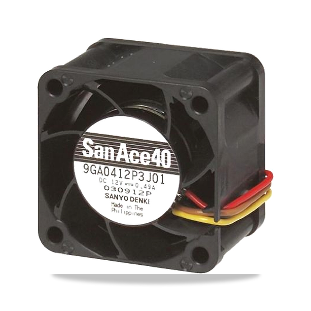 صورة منتج مروحة شفط وتبريد محورية (Axial Fan) 12 فولت 11.4 واط 950 مللي أمبير 60 مم 38 مم Sanyo Denki موديل 9GA0612P1K60 - كود الصنف reemco-2027-0929170 - ماركة يباع من خلال reemco - توريد وتصوير حصري لشركة ريمكو القابضة السعودية