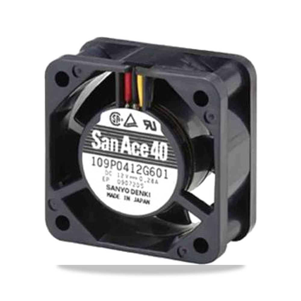 صورة منتج مروحة شفط وتبريد محورية (Axial Fan) 5 فولت 2.3 واط 460 مللي أمبير 40 مم 20 مم Sanyo Denki موديل 109P0405J601 - كود الصنف reemco-2027-0932797 - ماركة يباع من خلال reemco - توريد وتصوير حصري لشركة ريمكو القابضة السعودية