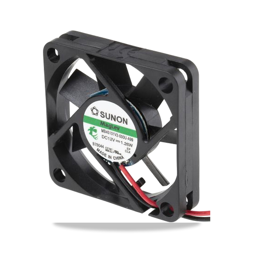 صورة منتج مروحة شفط وتبريد محورية (Axial Fan) 12 فولت 1.26 واط 105 مللي أمبير 45 مم 10 مم Sunon موديل MB45101V2-000U-A99 - كود الصنف reemco-2027-0934341 - ماركة يباع من خلال reemco - توريد وتصوير حصري لشركة ريمكو القابضة السعودية