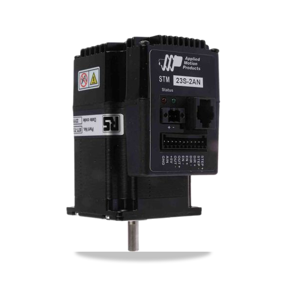 صورة منتج محرك كهربائي عمود دوران 48 فولت 23 مم 6.35 مم Applied Motion Systems موديل STM23S-2AN - كود الصنف reemco-2027-0937360 - ماركة يباع من خلال reemco - توريد وتصوير حصري لشركة ريمكو القابضة السعودية