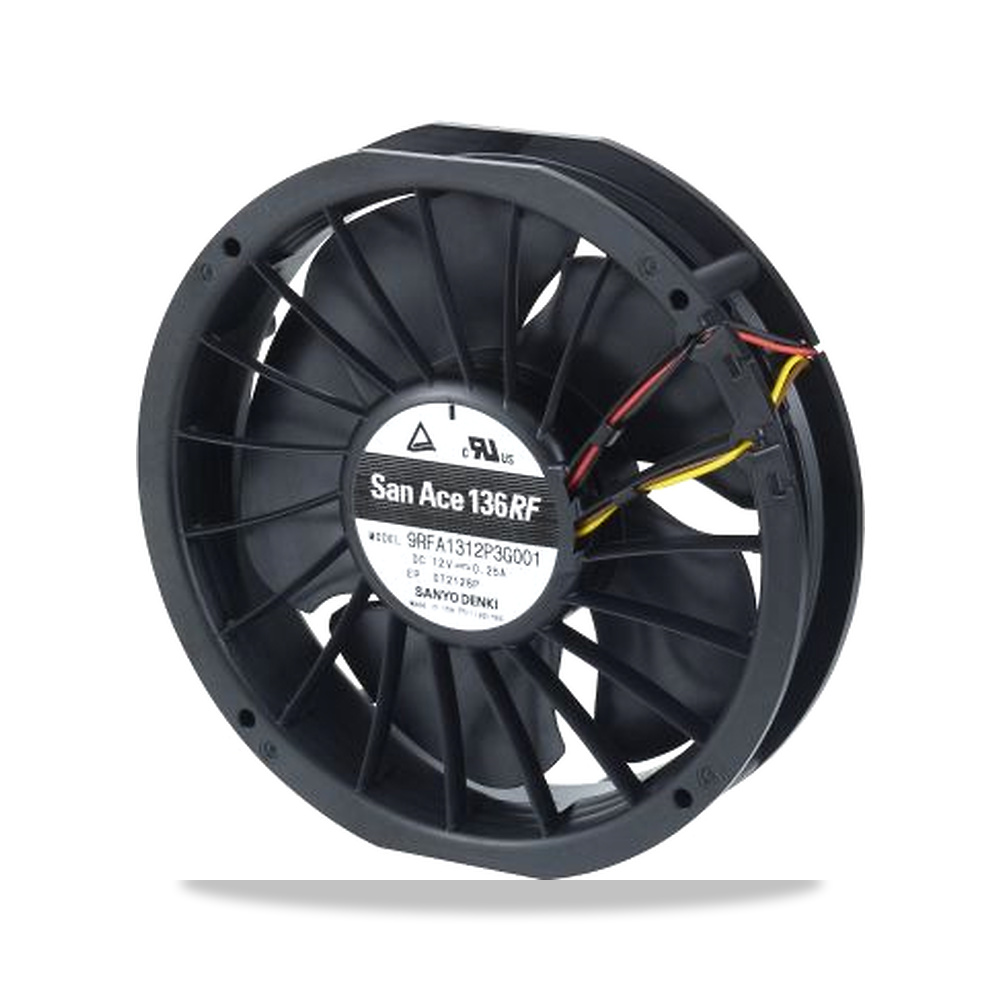 صورة منتج مروحة شفط وتبريد محورية (Axial Fan) مروحة تهوية وتبريد 24 فولت 3.12 واط 130 مللي أمبير موديل 9RFA1324P3G001 - كود الصنف reemco-2027-0942365 - ماركة يباع من خلال reemco - توريد وتصوير حصري لشركة ريمكو القابضة السعودية