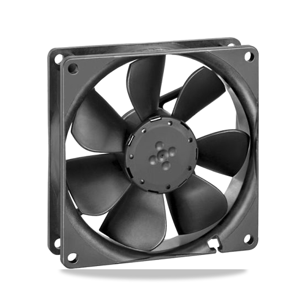صورة منتج مروحة شفط وتبريد محورية (Axial Fan) رمان بلي ومحمل دوران 24 فولت 3 واط 130 مللي أمبير 92 مم موديل 3414NGH - كود الصنف reemco-2027-0945659 - ماركة يباع من خلال reemco - توريد وتصوير حصري لشركة ريمكو القابضة السعودية