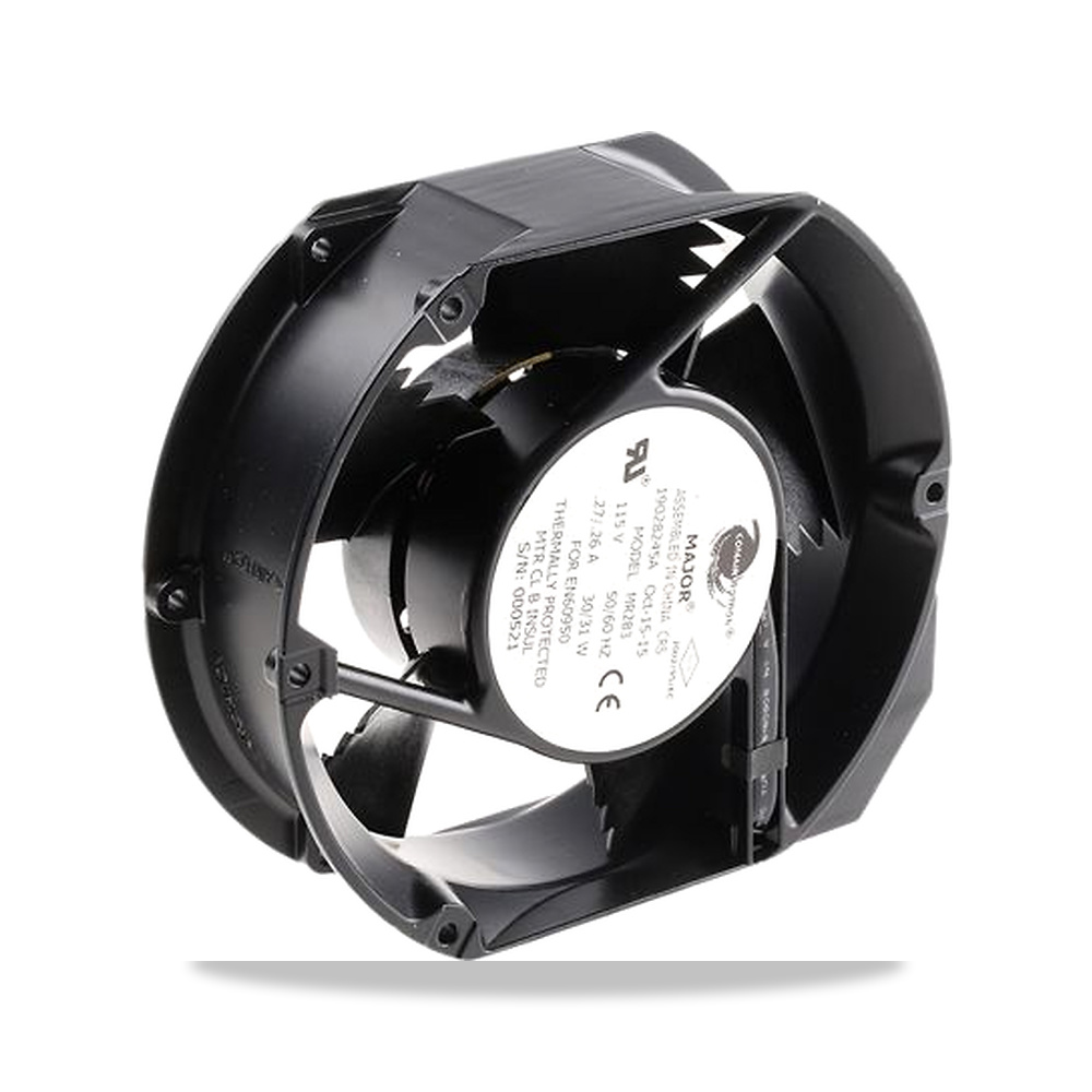 صورة منتج مروحة شفط وتبريد محورية (Axial Fan) 115 فولت 31 واط 260 مللي أمبير 171.4 مم 150.4 مم موديل MR2B3 19028245A - كود الصنف reemco-2027-0976361 - ماركة يباع من خلال reemco - توريد وتصوير حصري لشركة ريمكو القابضة السعودية