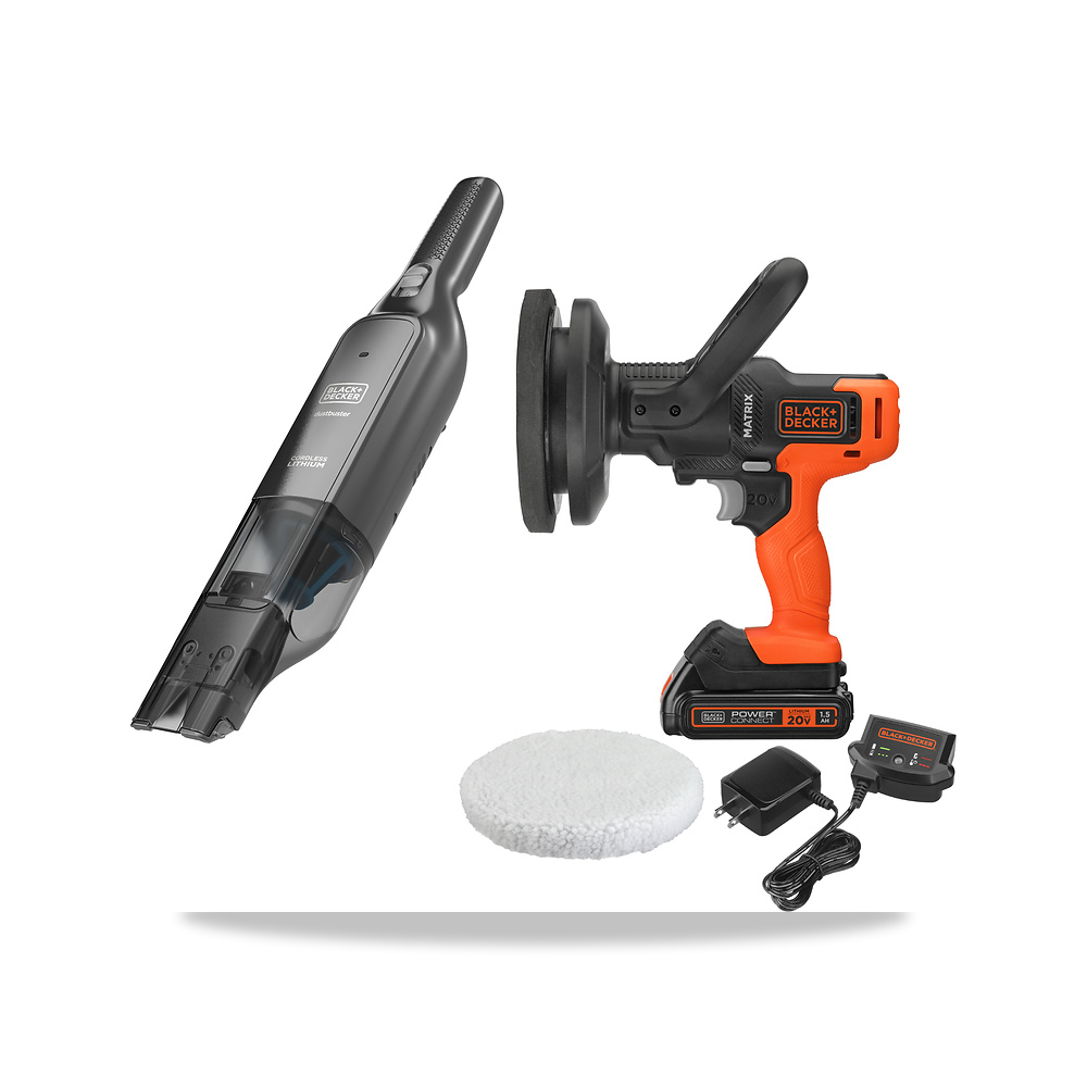 صورة منتج عدد يدوية وكهربائية ومعدات تنظيف أسود 20 فولت 12 فولت بلاك آند ديكر (Black+Decker) موديل BUNDLE55 - كود الصنف reemco-2027-1140452 - ماركة يباع من خلال reemco - توريد وتصوير حصري لشركة ريمكو القابضة السعودية
