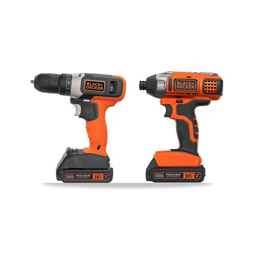 صورة منتج مثقاب وأداة ثقب أسود 20 فولت بلاك آند ديكر (Black+Decker) موديل BUNDLE49 - كود الصنف reemco-2027-1140510 - ماركة يباع من خلال reemco - توريد وتصوير حصري لشركة ريمكو القابضة السعودية