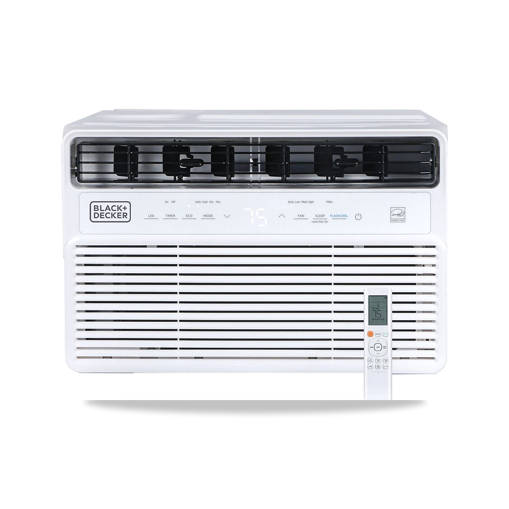مكيفات الهواء وأنظمة التبريد أسود 13.6 بوصة 18.5 بوصة 19.0 بوصة بلاك آند ديكر (Black+Decker) موديل BD08NWES