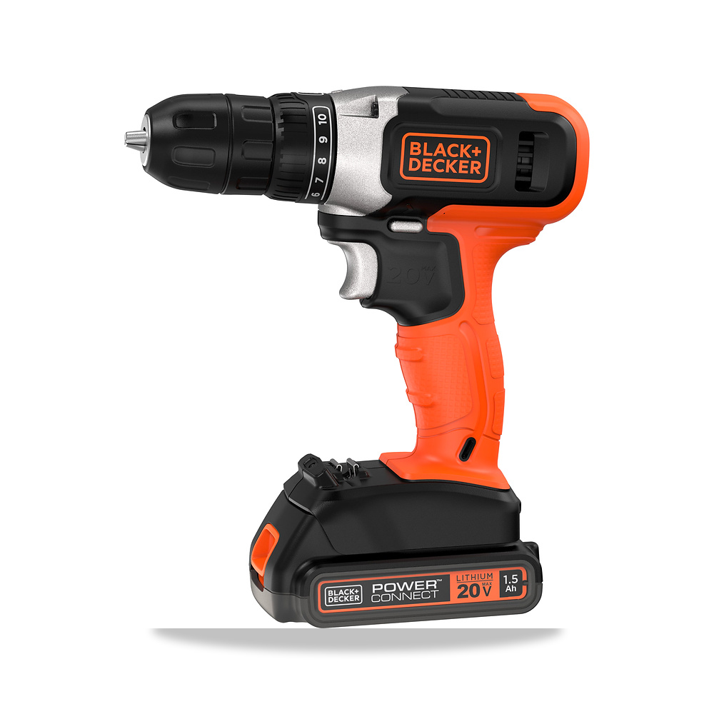 صورة منتج مثقاب دريل لاسلكي بطارية شاحن 20 فولت 8 بوصة بلاك آند ديكر (Black+Decker) موديل BCD702C1AEV - كود الصنف reemco-2027-1140686 - ماركة يباع من خلال reemco - توريد وتصوير حصري لشركة ريمكو القابضة السعودية