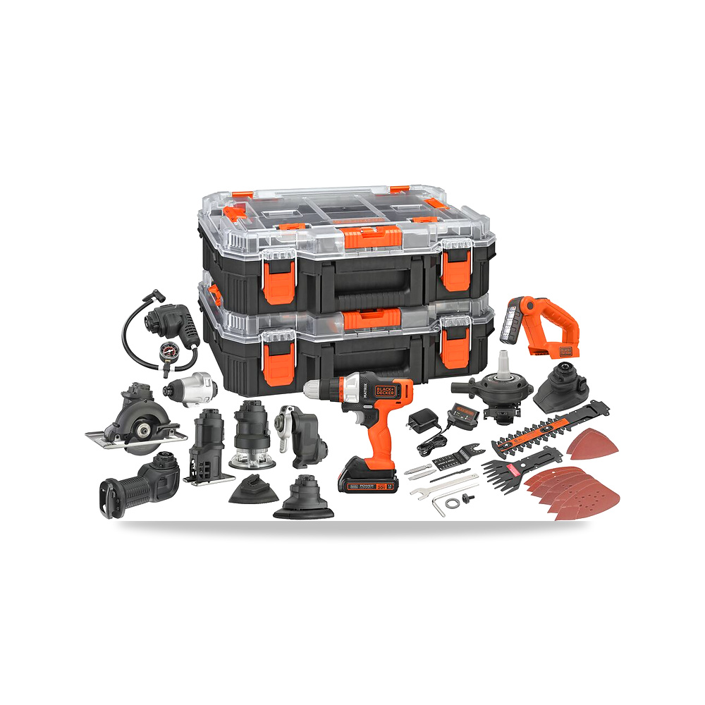 صورة منتج مثقاب دريل لاسلكي بطارية شاحن 20 فولت بلاك آند ديكر (Black+Decker) موديل BDCDMT1212KITC1 - كود الصنف reemco-2027-1140717 - ماركة يباع من خلال reemco - توريد وتصوير حصري لشركة ريمكو القابضة السعودية
