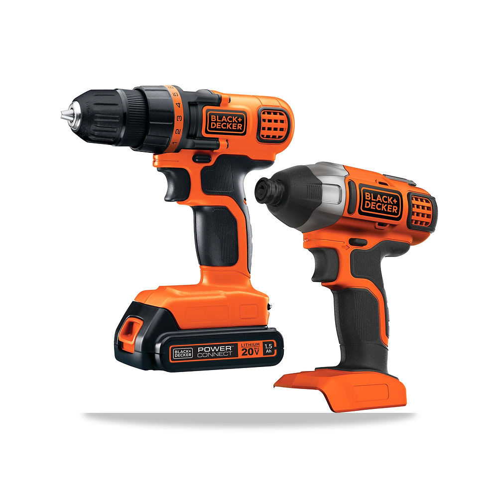صورة منتج مثقاب دريل لاسلكي بطارية شاحن 20 فولت بلاك آند ديكر (Black+Decker) موديل BD2KITCDDI - كود الصنف reemco-2027-1140771 - ماركة يباع من خلال reemco - توريد وتصوير حصري لشركة ريمكو القابضة السعودية