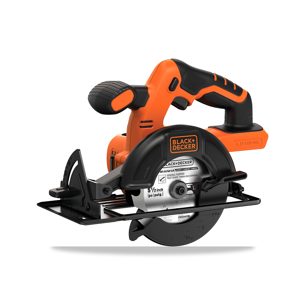 صورة منتج منشار دائري كهربائي لاسلكي بطارية 20 فولت 2 بوصة بلاك آند ديكر (Black+Decker) موديل BDCCS20B - كود الصنف reemco-2027-1141060 - ماركة يباع من خلال reemco - توريد وتصوير حصري لشركة ريمكو القابضة السعودية