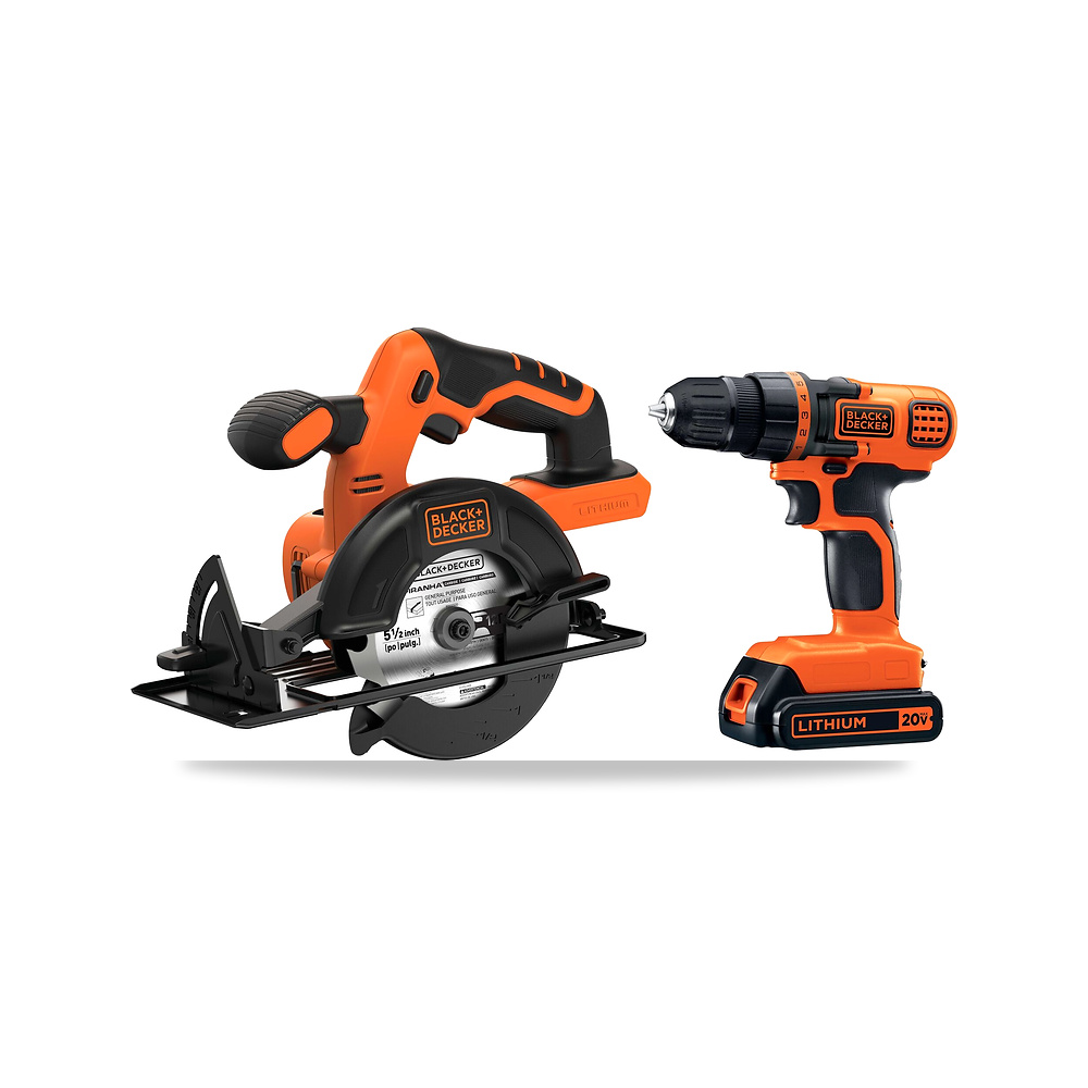 صورة منتج مثقاب دريل لاسلكي بطارية شاحن 20 فولت بلاك آند ديكر (Black+Decker) موديل BD2KITCDDCS – 3/8 بوصة – 17.5 بوصة - كود الصنف reemco-2027-1141067 - ماركة يباع من خلال reemco - توريد وتصوير حصري لشركة ريمكو القابضة السعودية