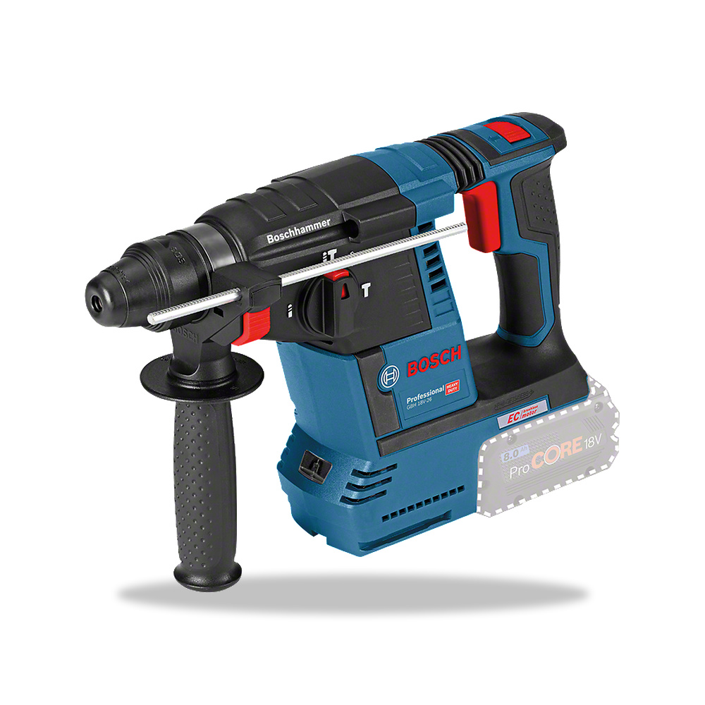 صورة منتج مثقاب دريل مطرقي دوار (هيلتي) لاسلكي 18 فولت 18.0 فولت بوش بروفيشنال (Bosch Professional) موديل PRO GBH 18V-26 - كود الصنف reemco-2027-1141214 - ماركة يباع من خلال reemco - توريد وتصوير حصري لشركة ريمكو القابضة السعودية