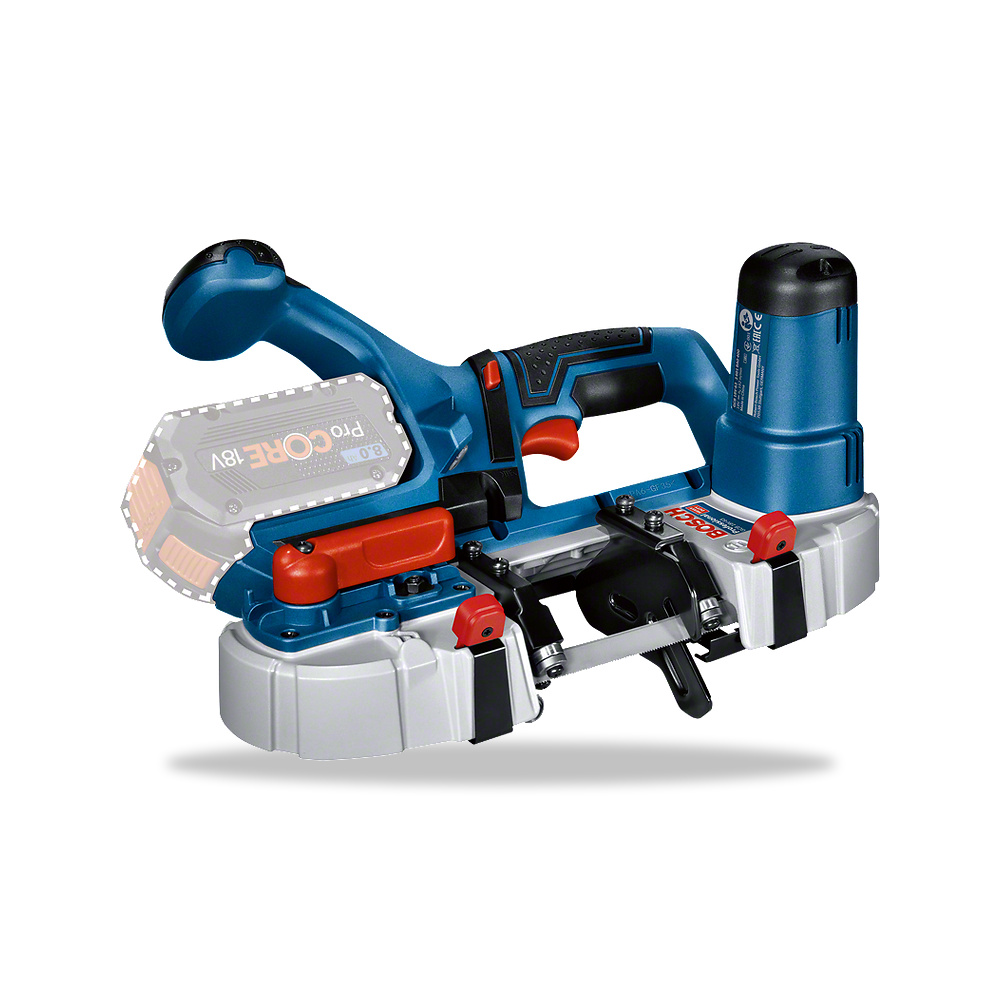 صورة منتج منشار شريطي لاسلكي 18 فولت 18.0 فولت بوش بروفيشنال (Bosch Professional) موديل PRO GCB 18V-63 - كود الصنف reemco-2027-1141217 - ماركة يباع من خلال reemco - توريد وتصوير حصري لشركة ريمكو القابضة السعودية