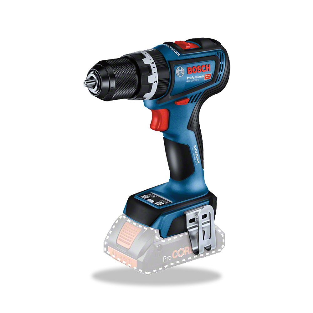 صورة منتج تجهيزات ومستلزمات هندسية بوش بروفيشنال (Bosch Professional) موديل PRO GSB 18V-90 C - كود الصنف reemco-2027-1141230 - ماركة يباع من خلال reemco - توريد وتصوير حصري لشركة ريمكو القابضة السعودية