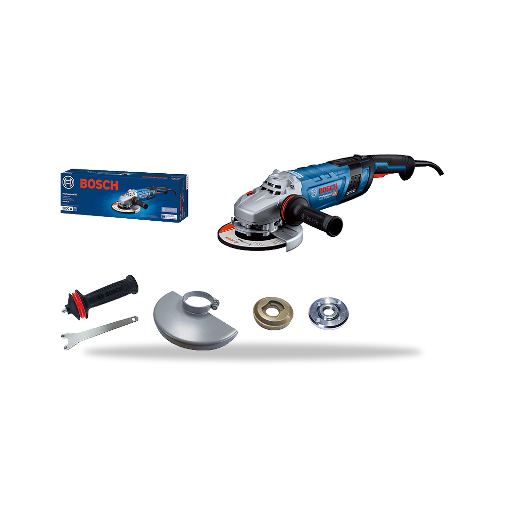 صورة منتج صاروخ جلخ وقص زاوية 240 فولت 2800 واط 180 مم بوش بروفيشنال (Bosch Professional) موديل PRO GWS 30-180 B - كود الصنف reemco-2027-1141263 - ماركة يباع من خلال reemco - توريد وتصوير حصري لشركة ريمكو القابضة السعودية