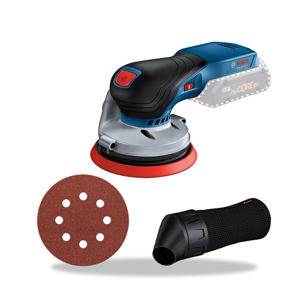 صورة منتج تجهيزات ومستلزمات هندسية بوش بروفيشنال (Bosch Professional) موديل PRO GEX 18V-125 - كود الصنف reemco-2027-1141279 - ماركة يباع من خلال reemco - توريد وتصوير حصري لشركة ريمكو القابضة السعودية
