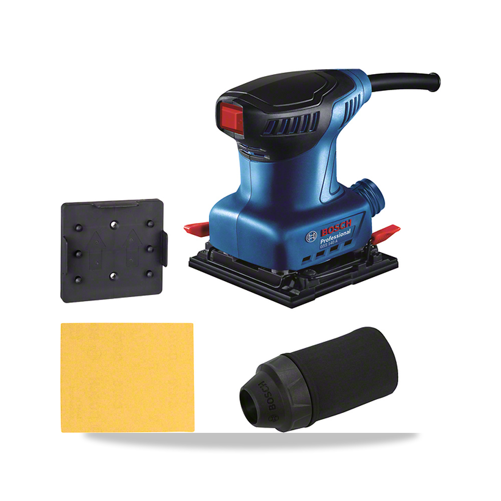 صورة منتج ماكينة صنفرة ترددية مدارية خشب 140 أمبير 240 فولت 220 واط بوش بروفيشنال (Bosch Professional) موديل PRO GSS 140 A - كود الصنف reemco-2027-1141295 - ماركة يباع من خلال reemco - توريد وتصوير حصري لشركة ريمكو القابضة السعودية