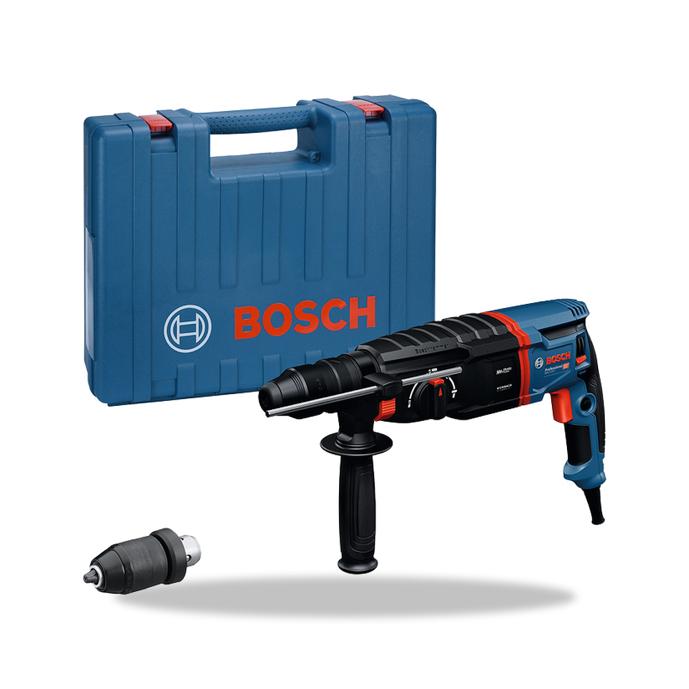صورة منتج مثقاب دريل مطرقي دوار (هيلتي) محرك كهربائي 830 واط بوش بروفيشنال (Bosch Professional) موديل PRO GBH 2-26 F - كود الصنف reemco-2027-1141321 - ماركة يباع من خلال reemco - توريد وتصوير حصري لشركة ريمكو القابضة السعودية