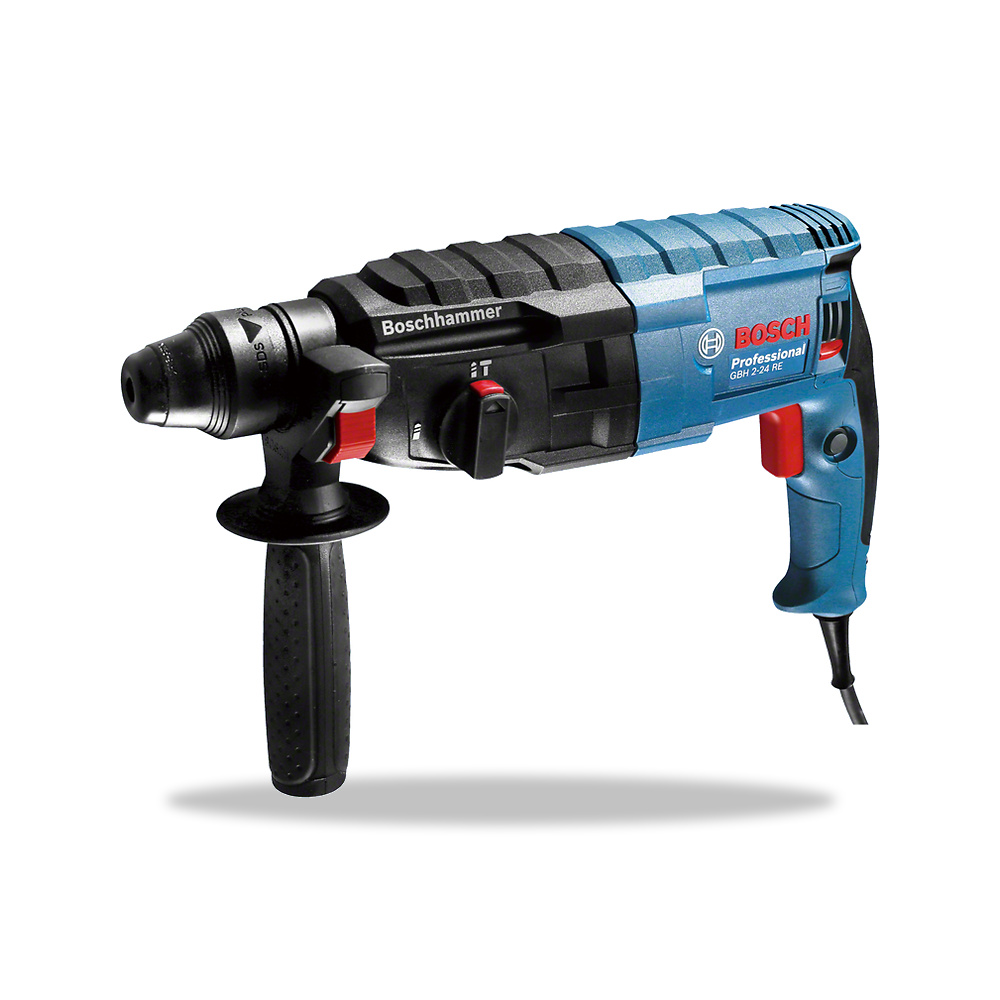 صورة منتج مثقاب دريل مطرقي دوار (هيلتي) ترس ميكانيكي 790 واط بوش بروفيشنال (Bosch Professional) موديل PRO GBH 2-24 RE - كود الصنف reemco-2027-1141327 - ماركة يباع من خلال reemco - توريد وتصوير حصري لشركة ريمكو القابضة السعودية