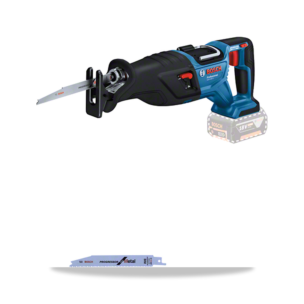 صورة منتج منشار ترددي (منشار سيف) بدون فحمات (Brushless) لاسلكي 18.0 فولت 100 واط 28 مم بوش موديل PRO GSA 185-LI - كود الصنف reemco-2027-1141353 - ماركة يباع من خلال reemco - توريد وتصوير حصري لشركة ريمكو القابضة السعودية