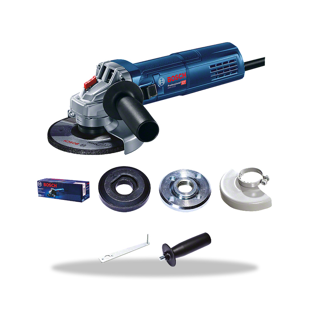 صورة منتج صاروخ جلخ وقص زاوية 230 فولت 900 واط 450 واط 125 مم بوش بروفيشنال (Bosch Professional) موديل PRO GWS 9-125 - كود الصنف reemco-2027-1141376 - ماركة يباع من خلال reemco - توريد وتصوير حصري لشركة ريمكو القابضة السعودية