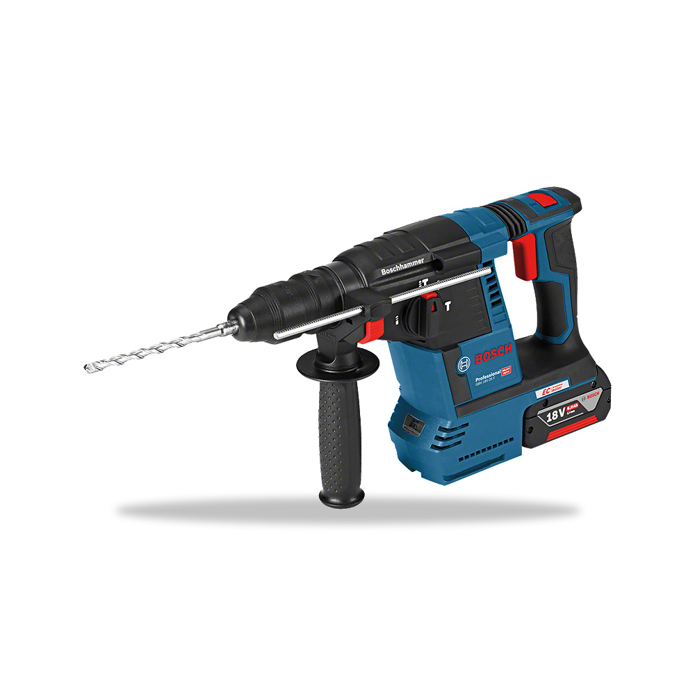 صورة منتج مثقاب دريل مطرقي دوار (هيلتي) لاسلكي 18 فولت 18.0 فولت بوش بروفيشنال (Bosch Professional) موديل PRO GBH 18V-26F - كود الصنف reemco-2027-1141377 - ماركة يباع من خلال reemco - توريد وتصوير حصري لشركة ريمكو القابضة السعودية