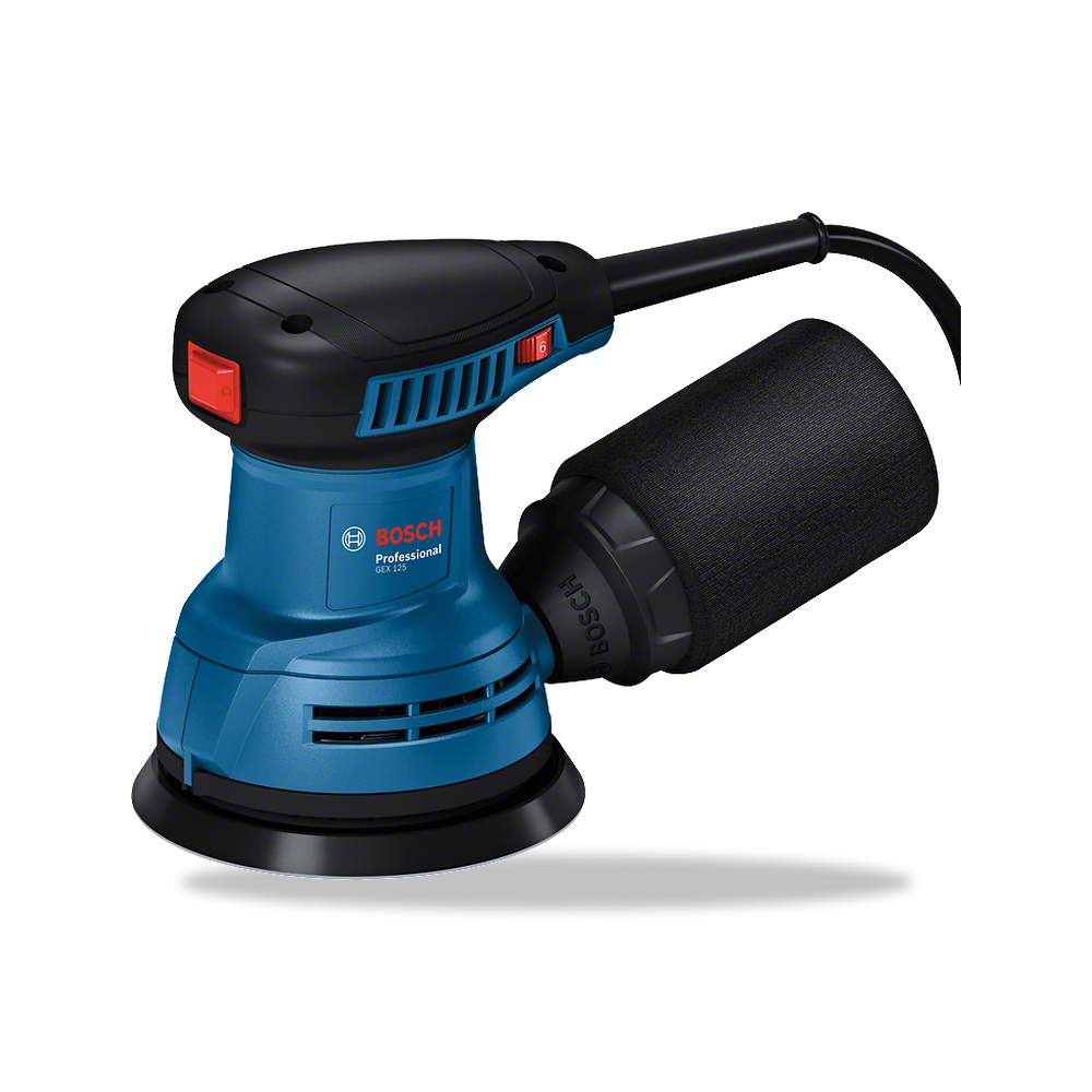 صورة منتج ماكينة صنفرة ترددية مدارية 290 واط 125 مم 2.6 مم بوش بروفيشنال (Bosch Professional) موديل PRO GEX 125 - كود الصنف reemco-2027-1141446 - ماركة يباع من خلال reemco - توريد وتصوير حصري لشركة ريمكو القابضة السعودية