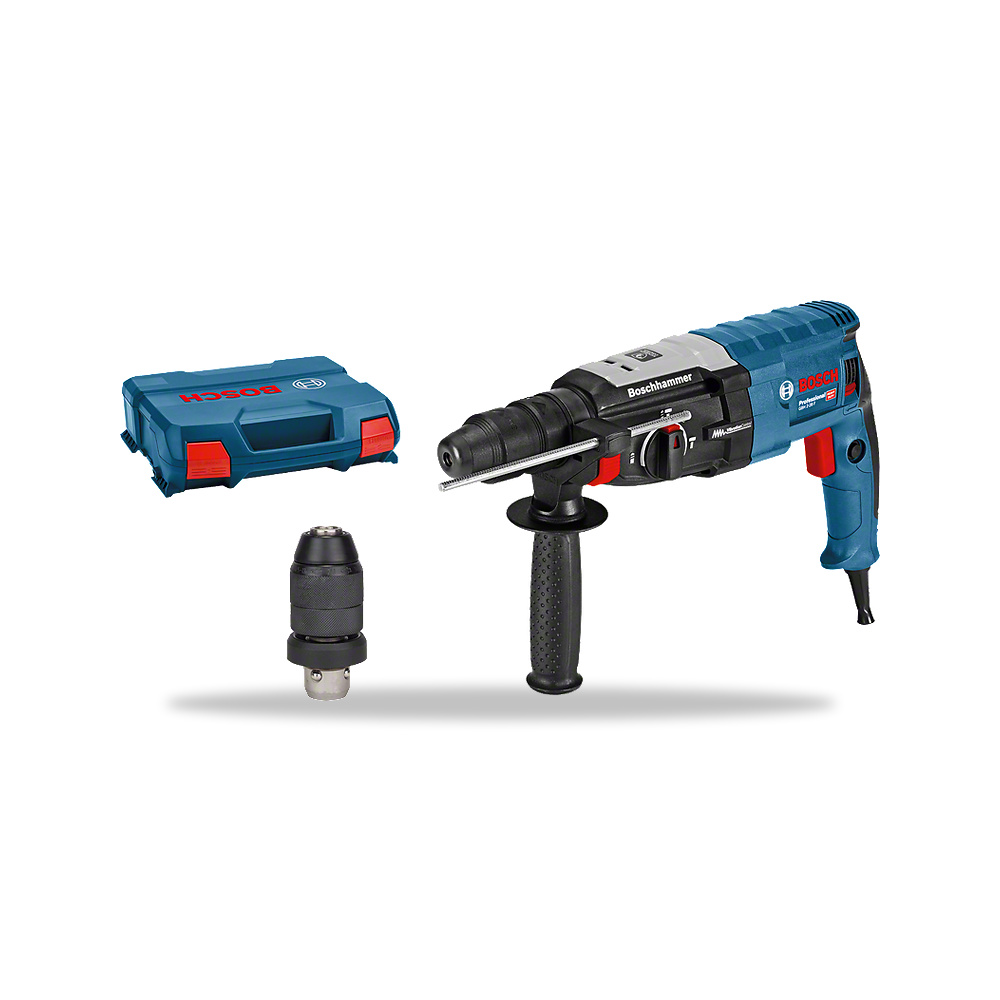 صورة منتج مثقاب دريل مطرقي دوار (هيلتي) 850 واط 2 كجم بوش بروفيشنال (Bosch Professional) موديل PRO GBH 2-28 F - كود الصنف reemco-2027-1141458 - ماركة يباع من خلال reemco - توريد وتصوير حصري لشركة ريمكو القابضة السعودية