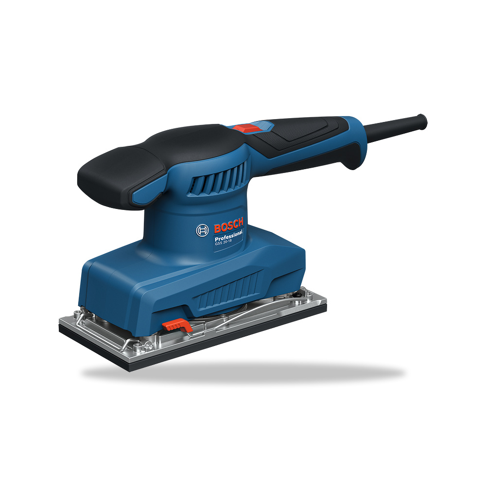 صورة منتج ماكينة صنفرة ترددية مدارية 200 واط 2 مم بوش بروفيشنال (Bosch Professional) موديل PRO GSS 20-18 - كود الصنف reemco-2027-1141575 - ماركة يباع من خلال reemco - توريد وتصوير حصري لشركة ريمكو القابضة السعودية