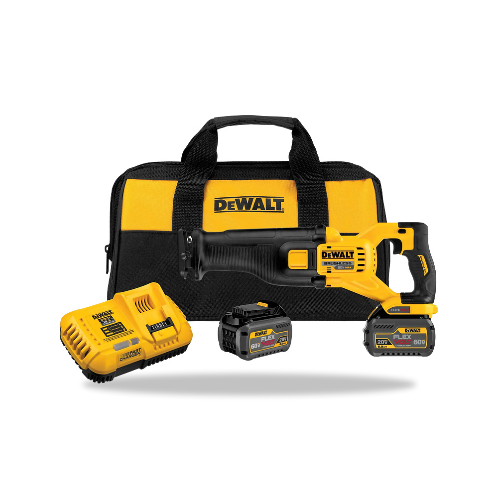 صورة منتج منشار ترددي (منشار سيف) بطارية 54 فولت 6 أمبير ساعة ديوالت (DeWalt) - كود الصنف reemco-2027-1151004 - ماركة يباع من خلال reemco - توريد وتصوير حصري لشركة ريمكو القابضة السعودية