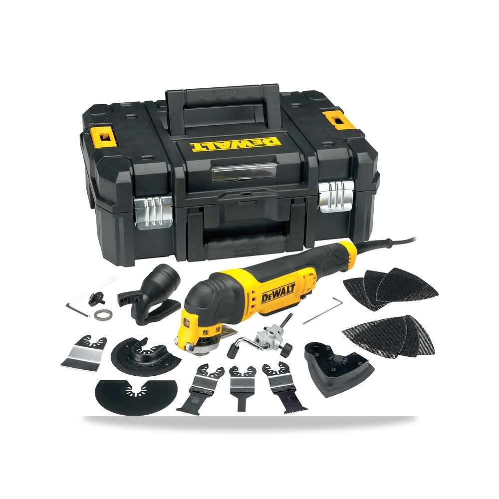 صورة منتج طقم وأداة عدة 230 فولت ديوالت (DeWalt) موديل Oscillating Multi Tool - كود الصنف reemco-2027-1151014 - ماركة يباع من خلال reemco - توريد وتصوير حصري لشركة ريمكو القابضة السعودية