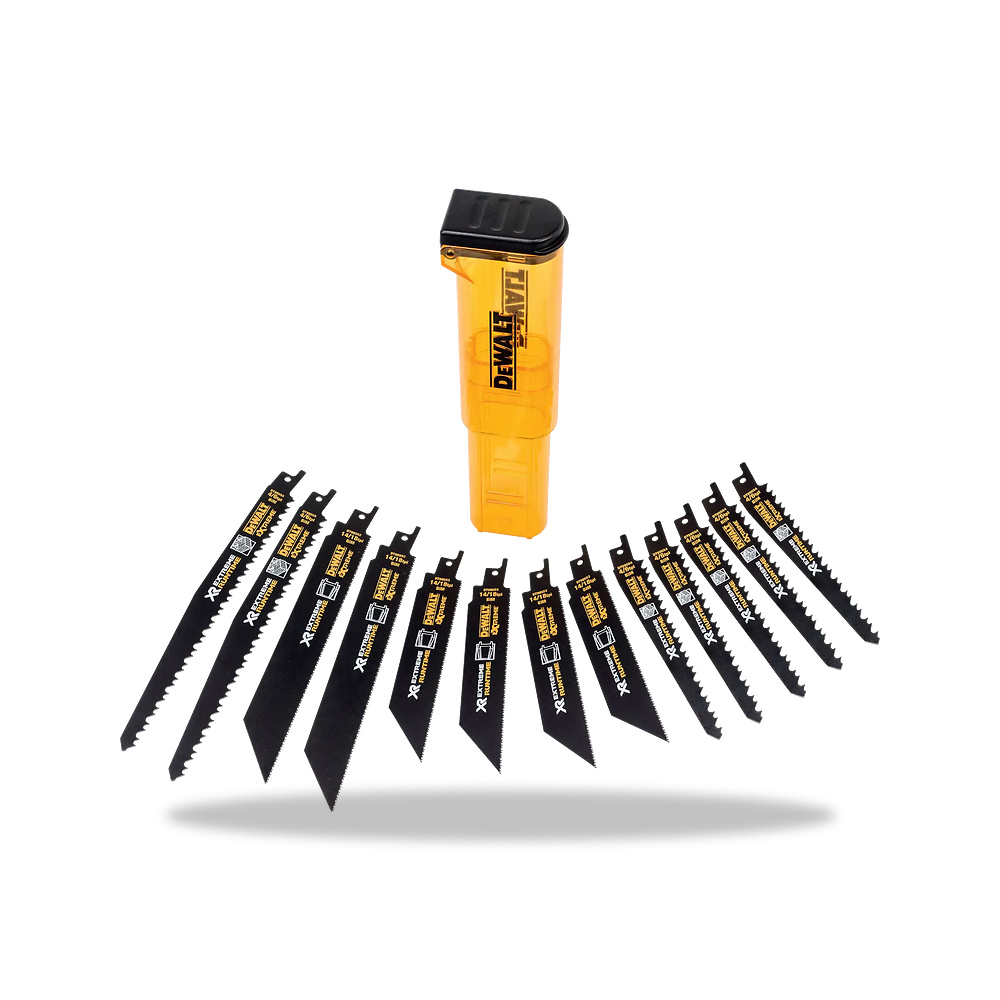 صورة منتج منشار ترددي (منشار سيف) شفرة وسلاح قطع ديوالت (DeWalt) – نوع الخامة Bi-Metal – نوع الخامة Bi-Metal - كود الصنف reemco-2027-1151062 - ماركة يباع من خلال reemco - توريد وتصوير حصري لشركة ريمكو القابضة السعودية