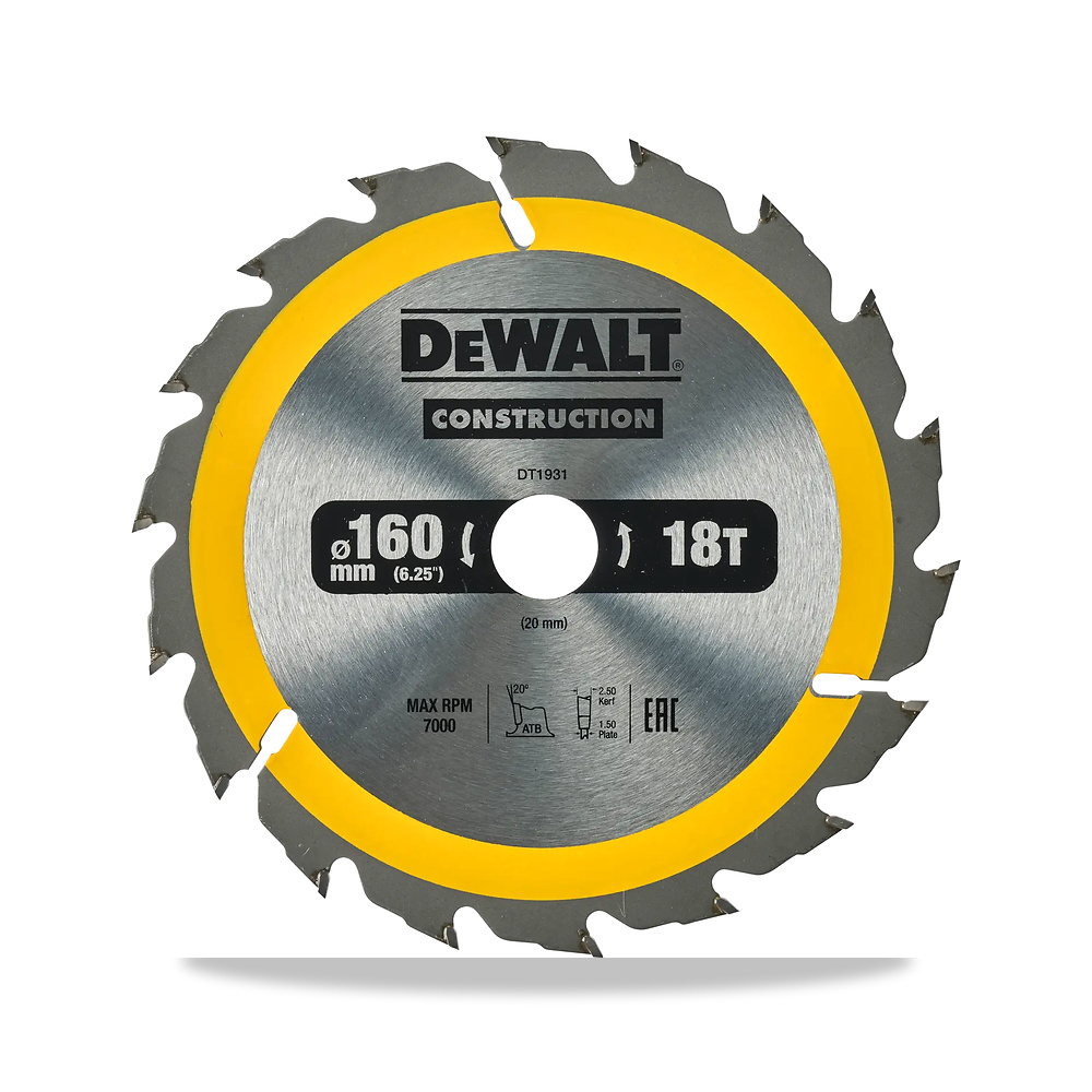 صورة منتج منشار دائري كهربائي شفرة وسلاح قطع منشار قطع 184 مم 30 مم ديوالت (DeWalt) – نوع الخامة Carbide – نوع الخامة Carbide - كود الصنف reemco-2027-1151161 - ماركة يباع من خلال reemco - توريد وتصوير حصري لشركة ريمكو القابضة السعودية