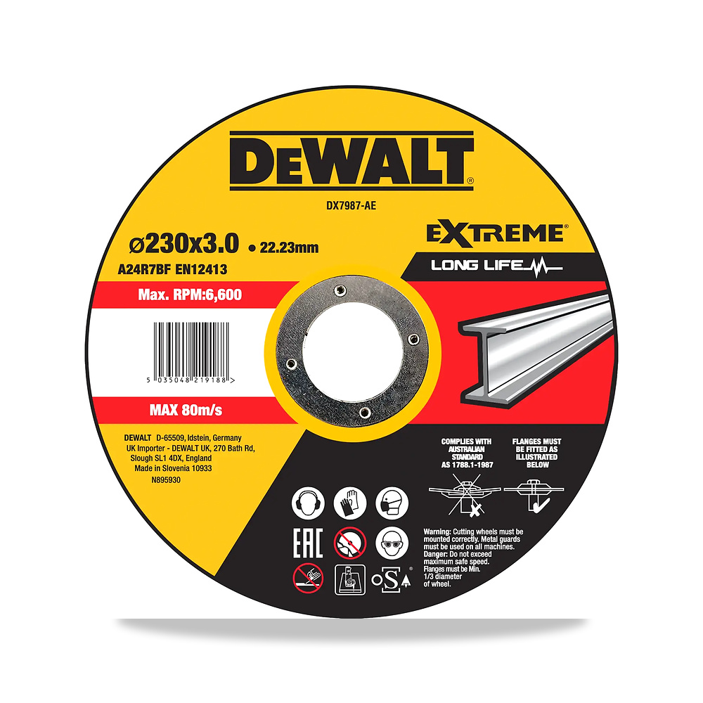 صورة منتج عجلة حركة ألومنيوم عجلة حركة 230 مم 3 مم 22.23 مم 2223 مم ديوالت (DeWalt) – نوع الخامة Metal – الطول 23.09-cm - كود الصنف reemco-2027-1151398 - ماركة يباع من خلال reemco - توريد وتصوير حصري لشركة ريمكو القابضة السعودية
