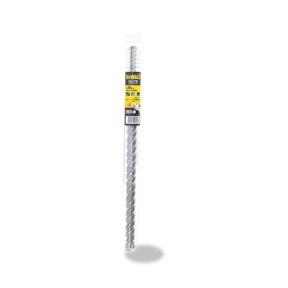 صورة منتج مثقاب دريل مطرقي دوار (هيلتي) ريشة وبنطة ثقب قصافة وقطاعة 30 مم 570 مم ديوالت (DeWalt) – نوع الخامة Carbide Tipped – الطول 154.94-cm - كود الصنف reemco-2027-1151524 - ماركة يباع من خلال reemco - توريد وتصوير حصري لشركة ريمكو القابضة السعودية
