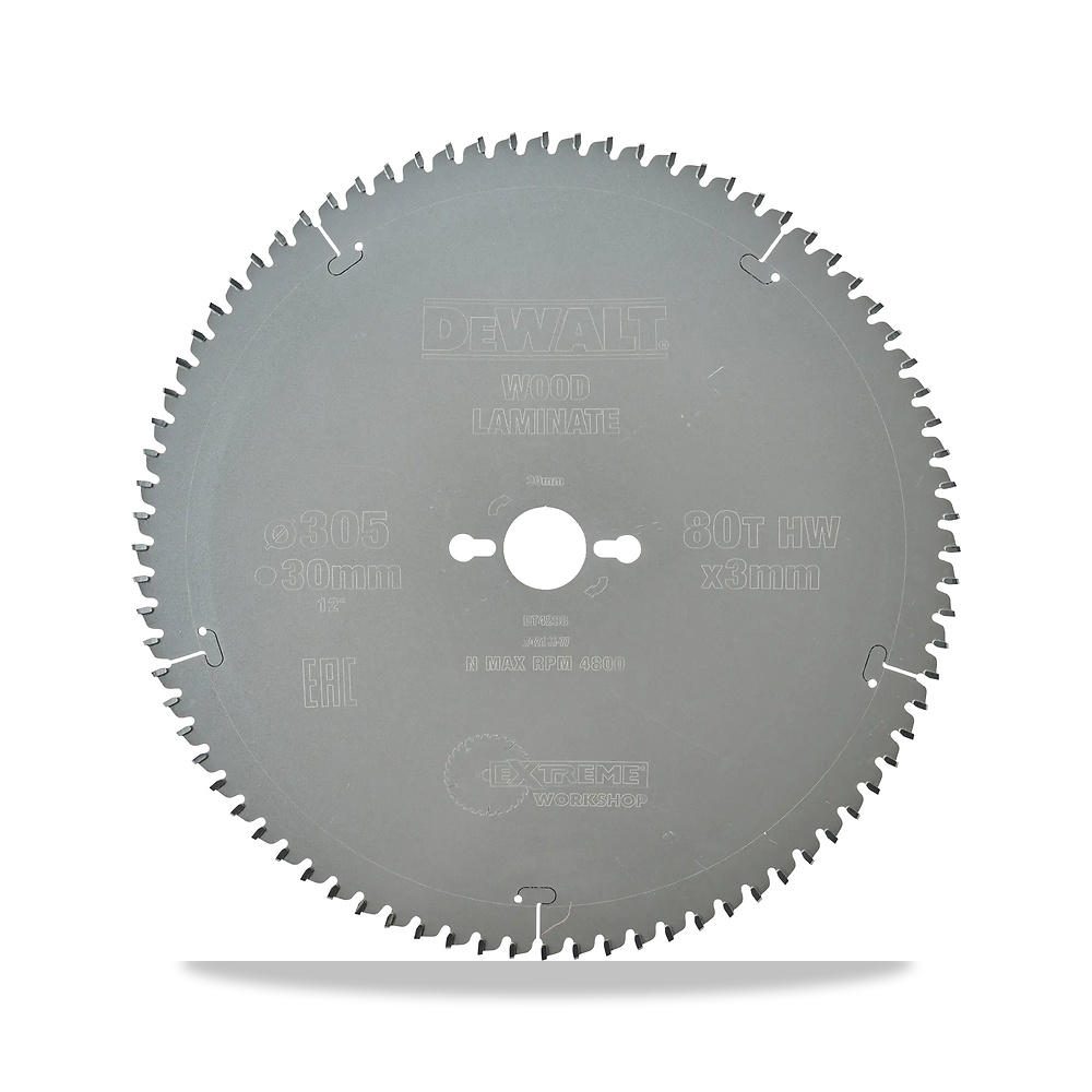 صورة منتج منشار دائري كهربائي محمول شفرة وسلاح قطع 305 مم 30 مم ديوالت (DeWalt) – نوع الخامة Tungsten Carbide – نوع الخامة Carbide – Individual or Set Individual - كود الصنف reemco-2027-1151525 - ماركة يباع من خلال reemco - توريد وتصوير حصري لشركة ريمكو القابضة السعودية