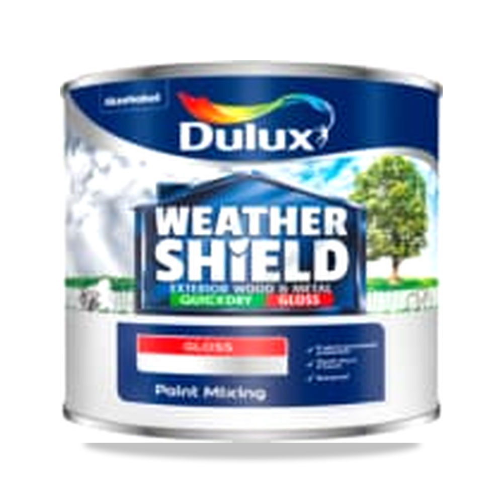 صورة منتج دهان خارجي مقاوم للعوامل الجوية للواجهات دولوكس (Dulux) موديل DULUX-PAINT-MIXING-WEATHERSHIELD-QUICK-DRY-EXTERIOR-GLOSS - كود الصنف reemco-2027-1151975 - ماركة يباع من خلال reemco - توريد وتصوير حصري لشركة ريمكو القابضة السعودية