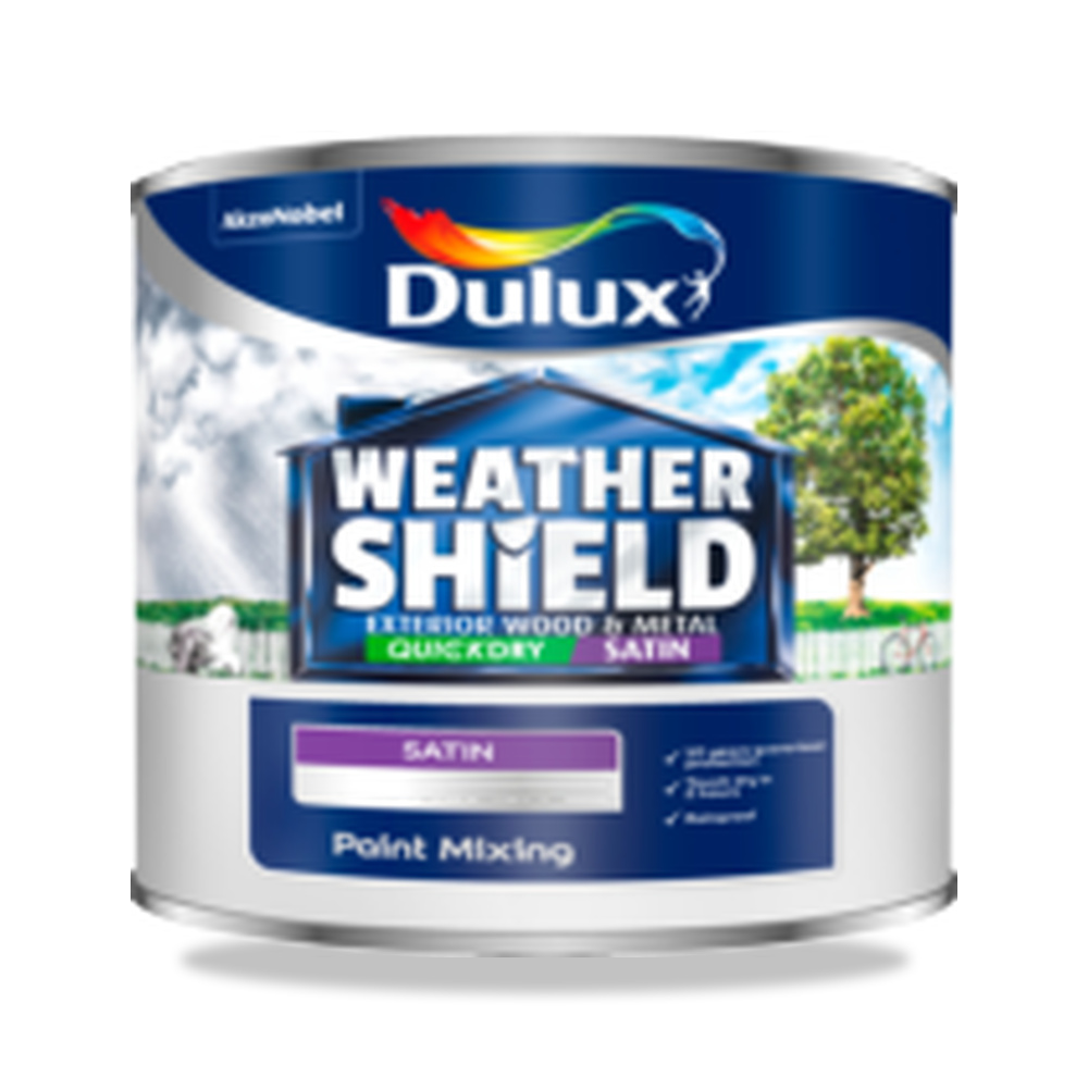 صورة منتج دهان خارجي مقاوم للعوامل الجوية للواجهات دولوكس (Dulux) موديل DULUX-PAINT-MIXING-WEATHERSHIELD-QUICK-DRY-EXTERIOR-SATIN - كود الصنف reemco-2027-1151976 - ماركة يباع من خلال reemco - توريد وتصوير حصري لشركة ريمكو القابضة السعودية