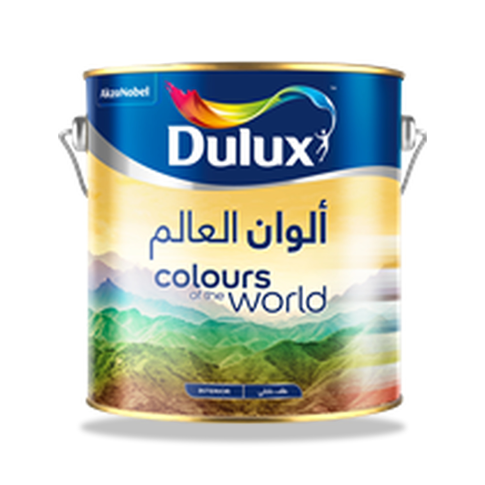 صورة منتج دهانات داخلية للجدران والأسقف دولوكس (Dulux) موديل DULUX-COLOURS-OF-THE-WORLD - كود الصنف reemco-2027-1151990 - ماركة يباع من خلال reemco - توريد وتصوير حصري لشركة ريمكو القابضة السعودية