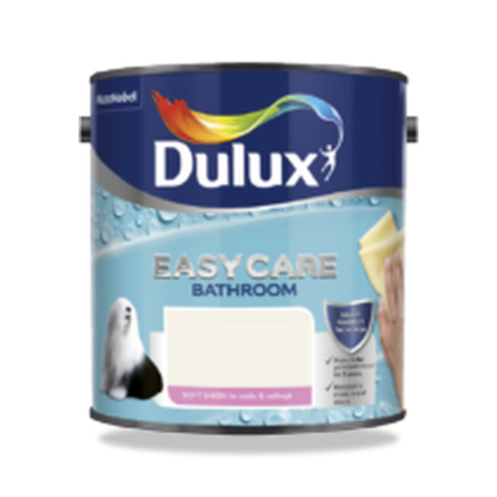 صورة منتج دهانات داخلية للجدران والأسقف دولوكس (Dulux) موديل DULUX-EASYCARE-BATHROOM-SOFT-SHEEN - كود الصنف reemco-2027-1152013 - ماركة يباع من خلال reemco - توريد وتصوير حصري لشركة ريمكو القابضة السعودية