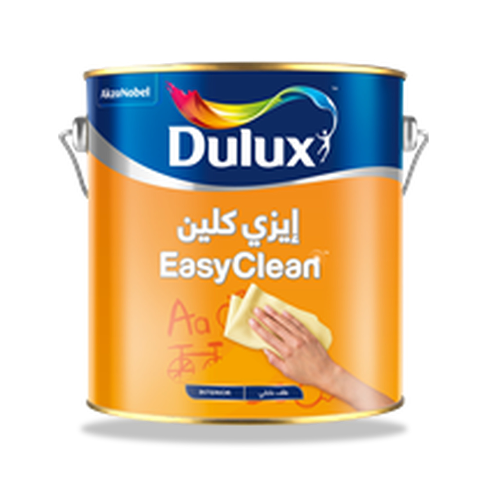 صورة منتج دهان مستحلب داخلي للجدران والأسقف دولوكس (Dulux) موديل DULUX-EASYCLEAN – التشطيب السطحي Silk - كود الصنف reemco-2027-1152019 - ماركة يباع من خلال reemco - توريد وتصوير حصري لشركة ريمكو القابضة السعودية
