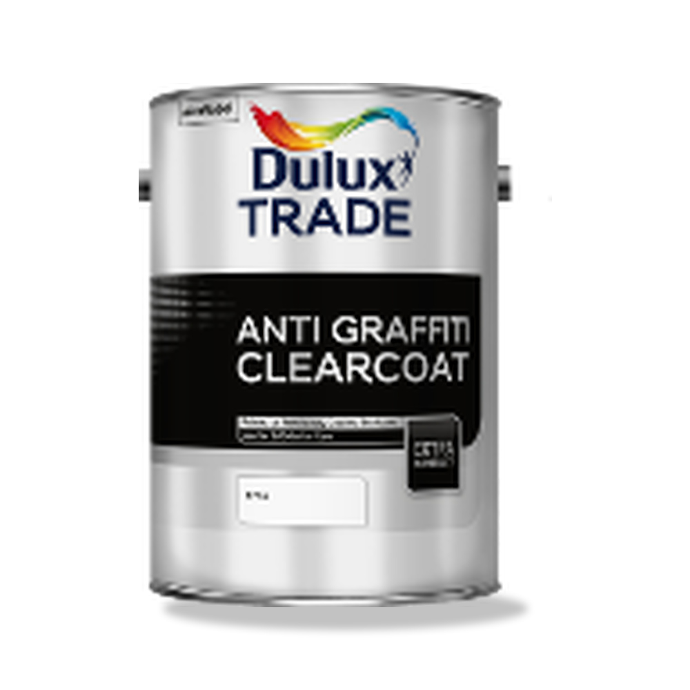صورة منتج دهانات داخلية للجدران والأسقف دولوكس (Dulux) موديل DULUX-TRADE-ANTI-GRAFFITI-CLEARCOAT - كود الصنف reemco-2027-1152032 - ماركة يباع من خلال reemco - توريد وتصوير حصري لشركة ريمكو القابضة السعودية