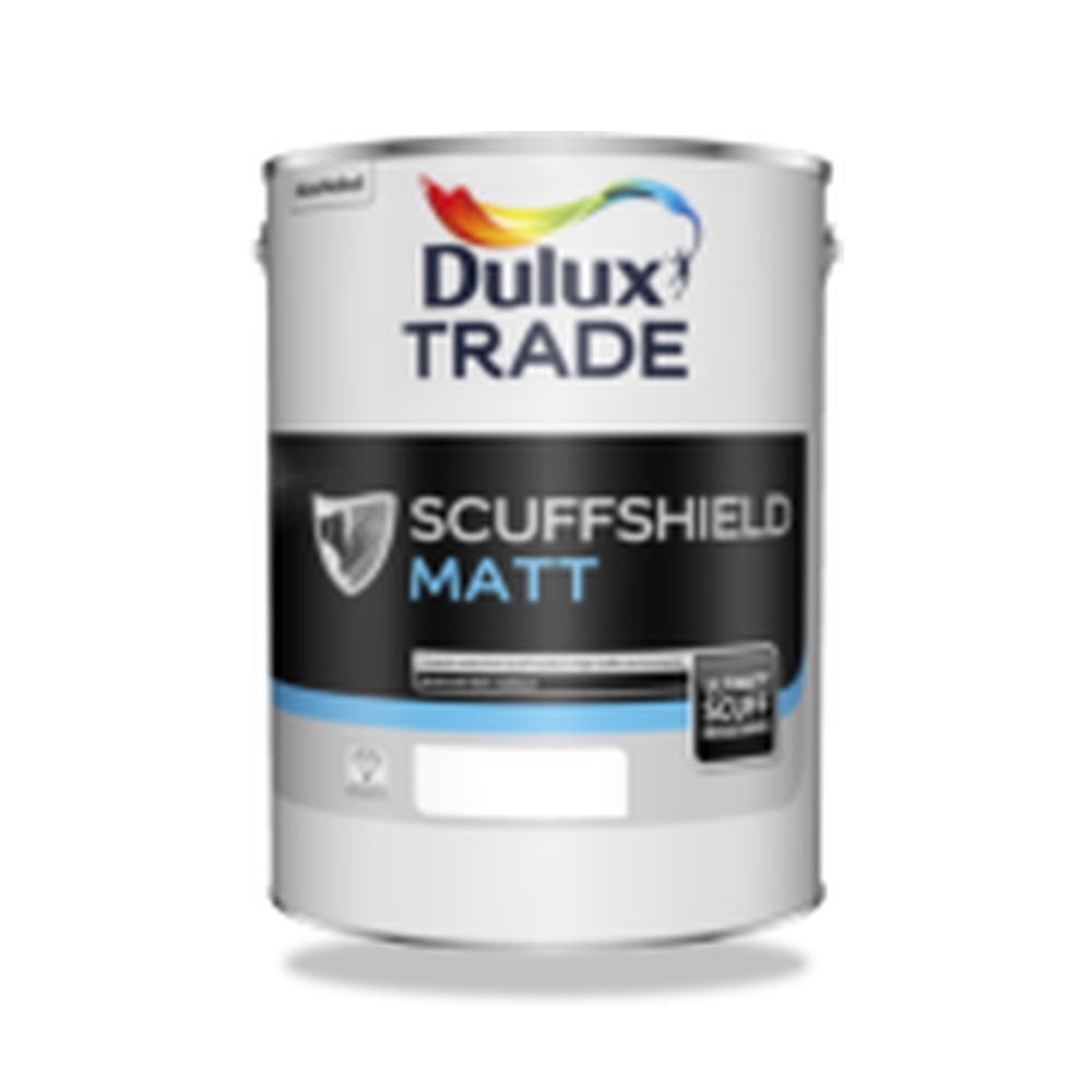 صورة منتج دهانات داخلية للجدران والأسقف دولوكس (Dulux) موديل DULUX-TRADE-SCUFFSHIELD-MATT - كود الصنف reemco-2027-1152044 - ماركة يباع من خلال reemco - توريد وتصوير حصري لشركة ريمكو القابضة السعودية