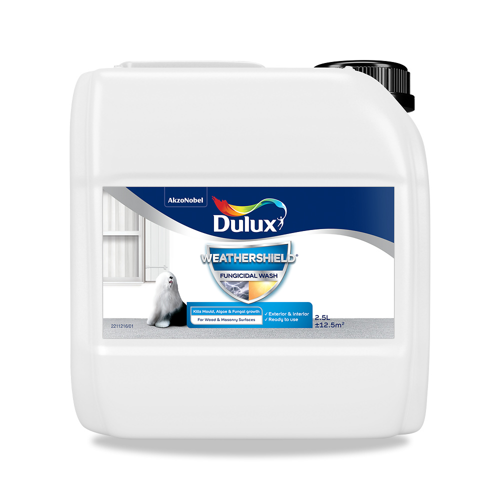 صورة منتج دهان خارجي مقاوم للعوامل الجوية للواجهات دولوكس (Dulux) موديل DULUX-WEATHERSHIELD-FUNGICIDAL-WASH - كود الصنف reemco-2027-1152153 - ماركة يباع من خلال reemco - توريد وتصوير حصري لشركة ريمكو القابضة السعودية