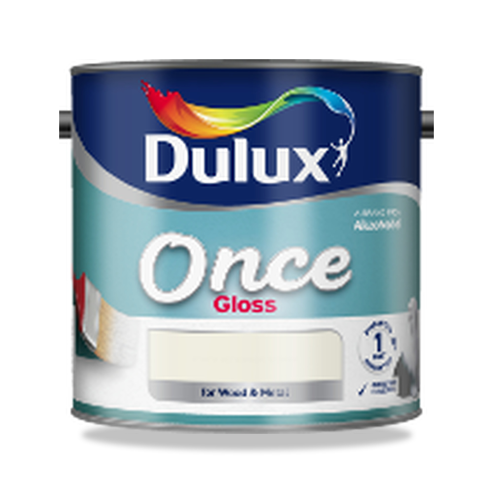 صورة منتج دهانات داخلية للجدران والأسقف دولوكس (Dulux) موديل DULUX-ONCE-GLOSS - كود الصنف reemco-2027-1152156 - ماركة يباع من خلال reemco - توريد وتصوير حصري لشركة ريمكو القابضة السعودية