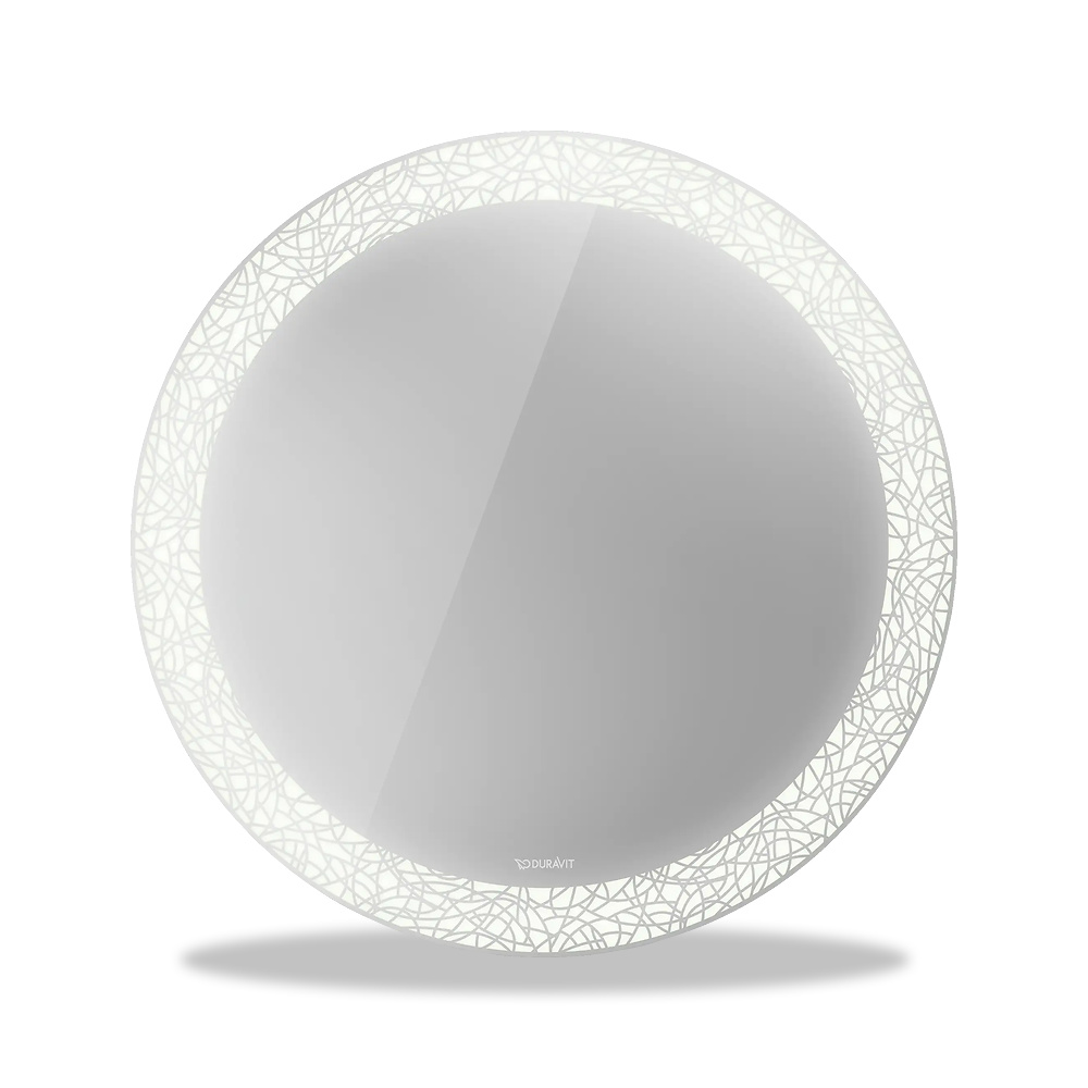 صورة منتج مرآة حمام وتجميل جدارية ديورافيت (Duravit) سلسلة Happy D.2 موديل HP7480G00006100 – مقاس 47 مم × 700 مم × 700 مم - كود الصنف reemco-2027-1152517 - ماركة يباع من خلال reemco - توريد وتصوير حصري لشركة ريمكو القابضة السعودية