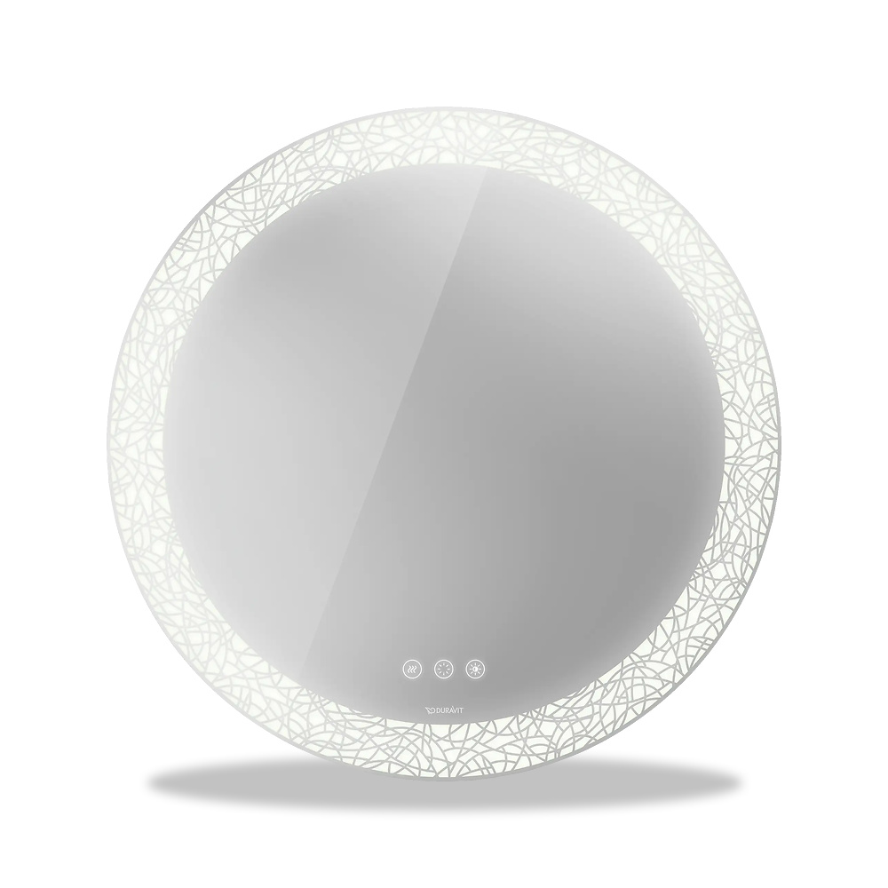 صورة منتج مرآة حمام وتجميل جدارية ديورافيت (Duravit) سلسلة Happy D.2 موديل HP7486G00006000 – مقاس 55 مم × 900 مم × 900 مم - كود الصنف reemco-2027-1152520 - ماركة يباع من خلال reemco - توريد وتصوير حصري لشركة ريمكو القابضة السعودية