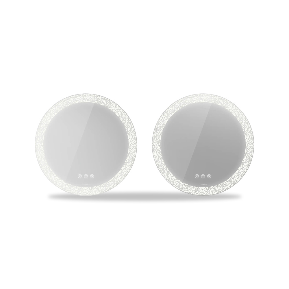 صورة منتج مرآة حمام وتجميل جدارية ديورافيت (Duravit) سلسلة Happy D.2 موديل HP7487G00000000 – مقاس 55 مم × 700 مم × 700 مم - كود الصنف reemco-2027-1152521 - ماركة يباع من خلال reemco - توريد وتصوير حصري لشركة ريمكو القابضة السعودية