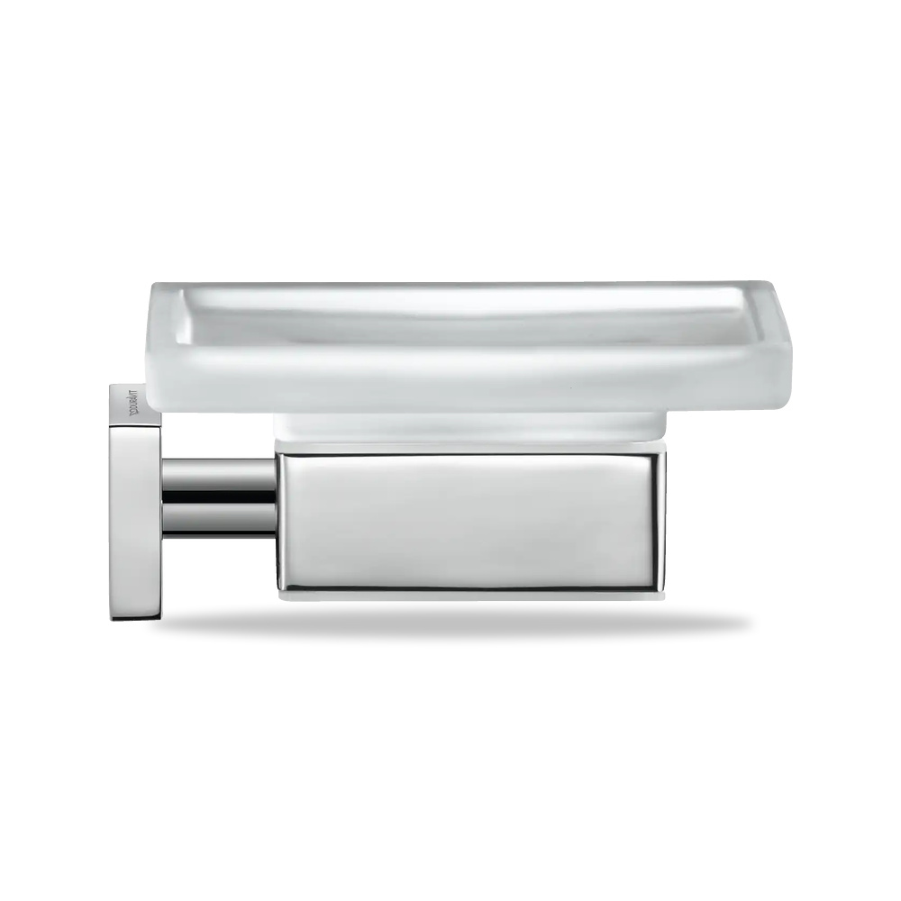 صورة منتج صحن وحامل صابون جداري للحمام ديورافيت (Duravit) سلسلة Karree موديل 0099521000 – مقاس 115 مم × 122 مم × 50 مم - كود الصنف reemco-2027-1153174 - ماركة يباع من خلال reemco - توريد وتصوير حصري لشركة ريمكو القابضة السعودية
